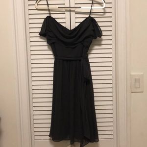 Vera Wang Grey Mini Dress